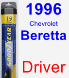 Driver Wiper Blade for 1996 Chevrolet Beretta - Assurance