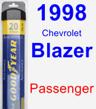 Passenger Wiper Blade for 1998 Chevrolet Blazer - Assurance