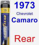 Rear Wiper Blade for 1973 Chevrolet Camaro - Assurance