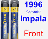 Front Wiper Blade Pack for 1996 Chevrolet Impala - Assurance