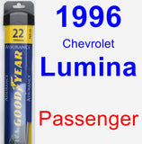 Passenger Wiper Blade for 1996 Chevrolet Lumina - Assurance