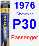 Passenger Wiper Blade for 1976 Chevrolet P30 - Assurance