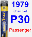 Passenger Wiper Blade for 1979 Chevrolet P30 - Assurance