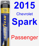 Passenger Wiper Blade for 2015 Chevrolet Spark - Assurance