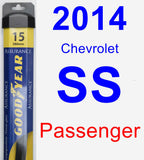 Passenger Wiper Blade for 2014 Chevrolet SS - Assurance