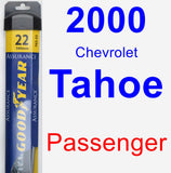 Passenger Wiper Blade for 2000 Chevrolet Tahoe - Assurance