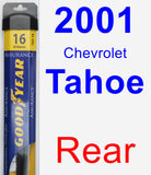 Rear Wiper Blade for 2001 Chevrolet Tahoe - Assurance