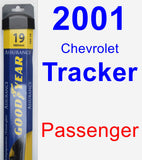 Passenger Wiper Blade for 2001 Chevrolet Tracker - Assurance