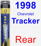 Rear Wiper Blade for 1998 Chevrolet Tracker - Assurance