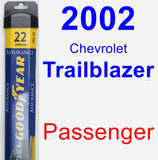 Passenger Wiper Blade for 2002 Chevrolet Trailblazer - Assurance