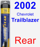 Rear Wiper Blade for 2002 Chevrolet Trailblazer - Assurance