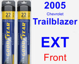 Front Wiper Blade Pack for 2005 Chevrolet Trailblazer EXT - Assurance