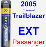 Passenger Wiper Blade for 2005 Chevrolet Trailblazer EXT - Assurance