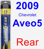 Rear Wiper Blade for 2009 Chevrolet Aveo5 - Assurance