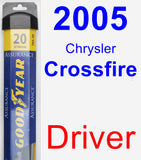 Driver Wiper Blade for 2005 Chrysler Crossfire - Assurance