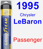 Passenger Wiper Blade for 1995 Chrysler LeBaron - Assurance