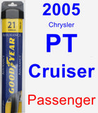 Passenger Wiper Blade for 2005 Chrysler PT Cruiser - Assurance