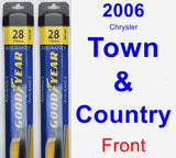 Front Wiper Blade Pack for 2006 Chrysler Town & Country - Assurance