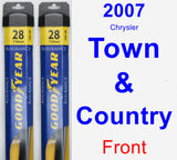 Front Wiper Blade Pack for 2007 Chrysler Town & Country - Assurance