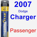 Passenger Wiper Blade for 2007 Dodge Charger - Assurance