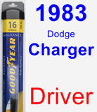 Driver Wiper Blade for 1983 Dodge Charger - Assurance