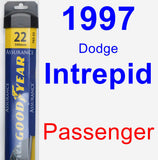 Passenger Wiper Blade for 1997 Dodge Intrepid - Assurance