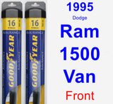 Front Wiper Blade Pack for 1995 Dodge Ram 1500 Van - Assurance