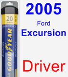 Driver Wiper Blade for 2005 Ford Excursion - Assurance