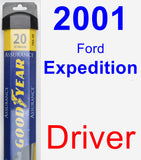 Driver Wiper Blade for 2001 Ford Expedition - Assurance