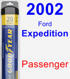 Passenger Wiper Blade for 2002 Ford Expedition - Assurance