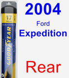 Rear Wiper Blade for 2004 Ford Expedition - Assurance