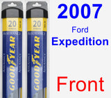 Front Wiper Blade Pack for 2007 Ford Expedition - Assurance