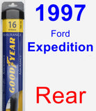 Rear Wiper Blade for 1997 Ford Expedition - Assurance