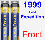 Front Wiper Blade Pack for 1999 Ford Expedition - Assurance