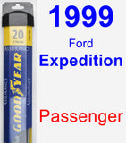 Passenger Wiper Blade for 1999 Ford Expedition - Assurance