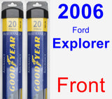 Front Wiper Blade Pack for 2006 Ford Explorer - Assurance