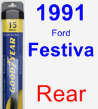 Rear Wiper Blade for 1991 Ford Festiva - Assurance