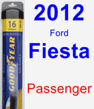 Passenger Wiper Blade for 2012 Ford Fiesta - Assurance
