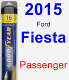 Passenger Wiper Blade for 2015 Ford Fiesta - Assurance