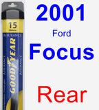 Rear Wiper Blade for 2001 Ford Focus - Assurance