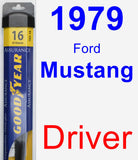 Driver Wiper Blade for 1979 Ford Mustang - Assurance