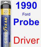 Driver Wiper Blade for 1990 Ford Probe - Assurance