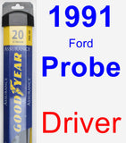 Driver Wiper Blade for 1991 Ford Probe - Assurance