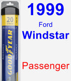 Passenger Wiper Blade for 1999 Ford Windstar - Assurance