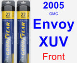 Front Wiper Blade Pack for 2005 GMC Envoy XUV - Assurance