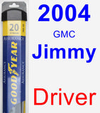 Driver Wiper Blade for 2004 GMC Jimmy - Assurance