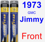 Front Wiper Blade Pack for 1973 GMC Jimmy - Assurance
