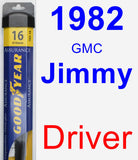 Driver Wiper Blade for 1982 GMC Jimmy - Assurance