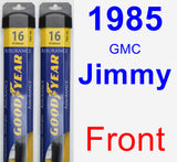 Front Wiper Blade Pack for 1985 GMC Jimmy - Assurance