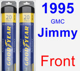 Front Wiper Blade Pack for 1995 GMC Jimmy - Assurance